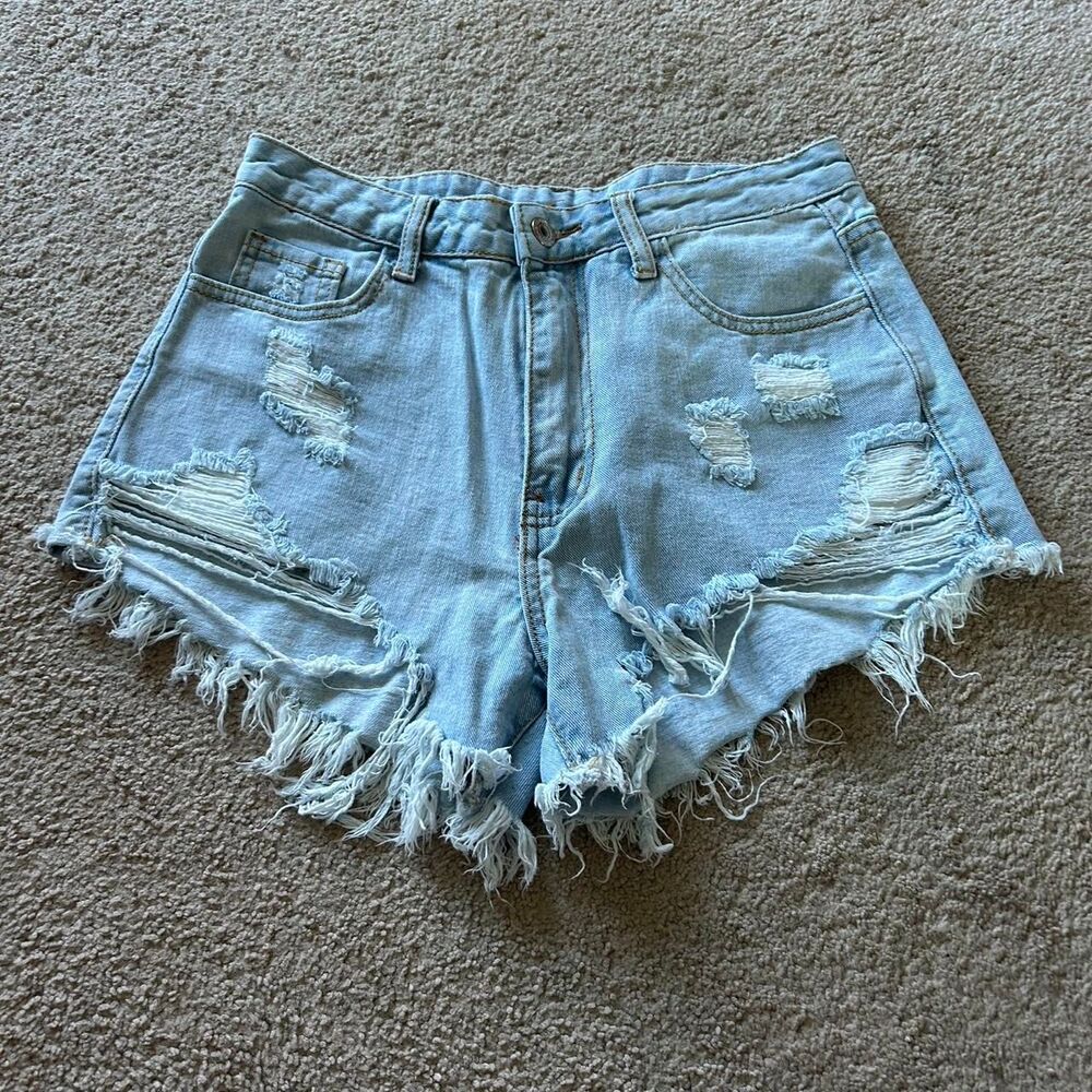 Shein Women's Blue Shorts
